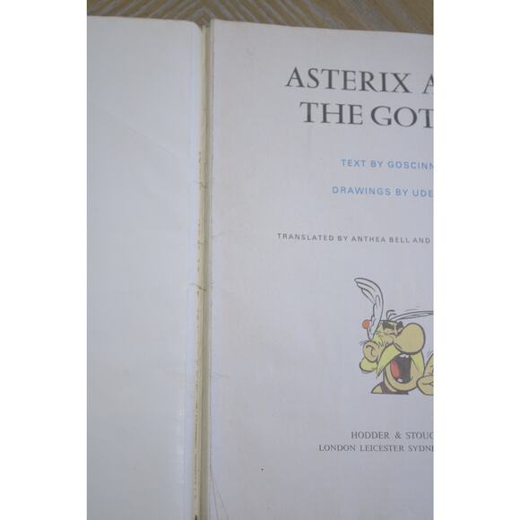 Asterix and the Goths-English version comic strip paperback book-published 1976 - Picture 3 of 4